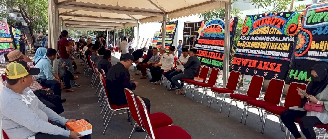 Suasana rumah duka di Jalan Gunung Batu Putih, Makassar, Kamis, 1 Desember 2022.