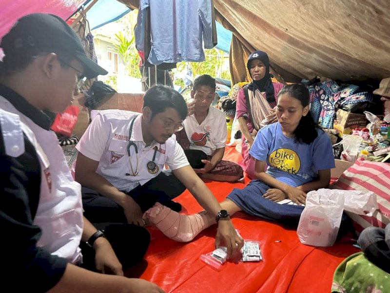 Bawa Bantuan Tim Medis dan Logistik, dr Udin Malik Bantu Penanganan Kesehatan di Cianjur
