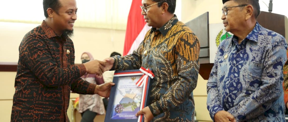 2023, Dana Tranfer Pusat Kota Makassar Naik Rp 153 Miliar