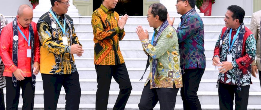 Danny Pomanto menghadiri Kompas 100 CEO Forum Tahun 2022 bertemakan "Membuat Terang di Tahun Menantang" di Istana Kepresidenan, Jumat, 2 Desember 2022.