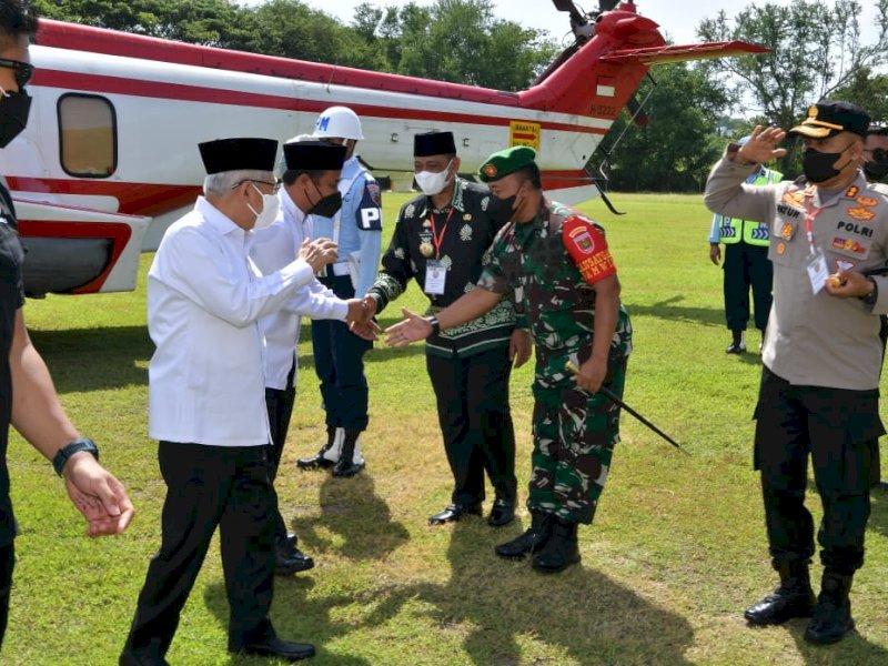 Andi Sudirman Dampingi Wapres KH Ma’ruf Amin Kunjungan Kerja ke Wajo