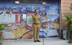 Apel Pagi, Sekcam Bontoala Minta Partisipasi Seluruh Pegawai Sukseskan Program Longwis