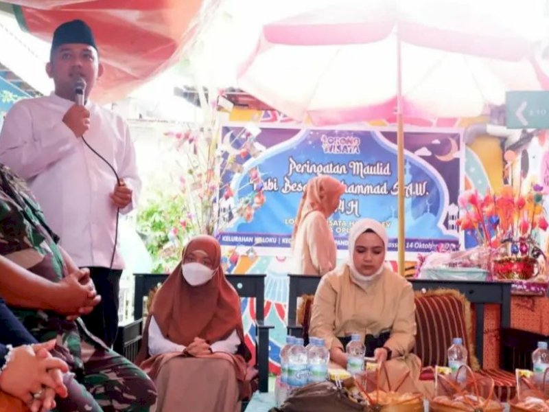 Didampingi Ketua PKK, Camat Ujung Pandang Hadiri Peringatan Maulid di Longwis Haderslev