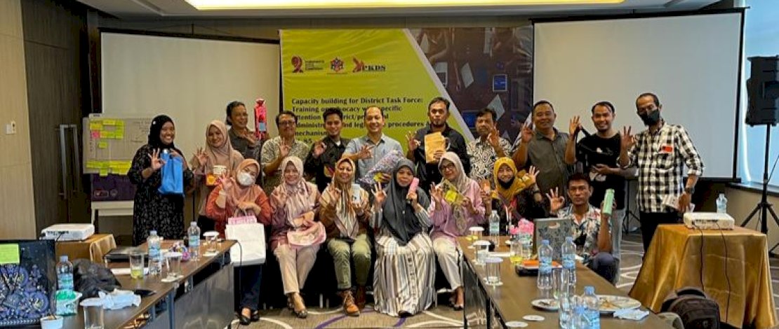 Yayasan Peduli Kelompok Dukungan Sebaya (YPKDS) menggelar Peningkatan Kapasitas Pokja Program Penanggulangan HIV Kota Makassar, di Novotel Hotel, 1 - 3 Desember 2022.