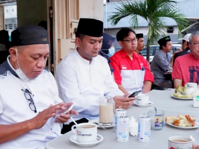 Camat Ujung Pandang Hadiri Ngopi Nusantara Bareng Pengurus Perhimpunan Tionghoa Indonesia