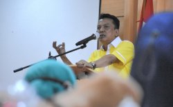 Sosialisasi Perda Kepemudaan, Wahab Tahir Ingatkan Pemuda Jangan Pernah Baperan