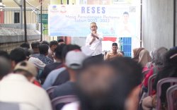 Rudianto Lallo Reses di Tallo, Warga Langsung Sampaikan Keluhan Jalan Rusak dan Drainase