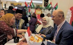 Rendang dan Bali Promosi Utama Indonesia pada Charity Bazaar ASA Kazakhstan