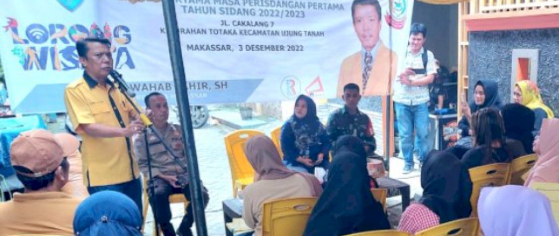 Legislator Partai Golkar Makassar, Abdul Wahab Tahir