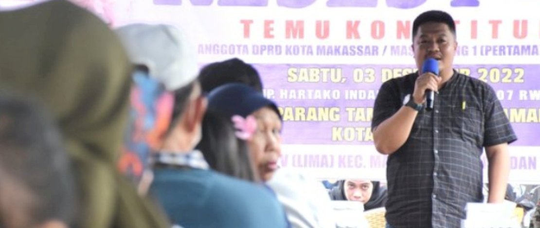 Ari Ashari Ilham Terima Keluhan Warga Soal Drainase dan Sarpras Terbengkalai