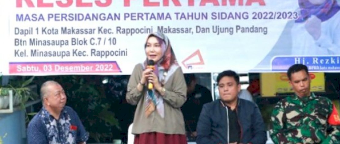 Kawal Aspirasi, Rezki Janjikan Pemeliharaan Jalan dan Sarpras di Minasaupa