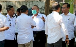 Dinas Pertanahan Kota Makassar Tertibkan Rumdis di Kompleks PDAM Makassar