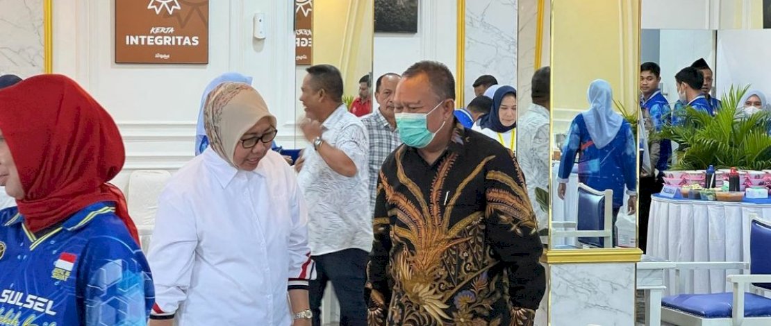 Kepala Dinas Pertanahan Kota Makassar, Akhmad Namsum, menghadiri peresmian Kantor Unit Layanan Badan Pertanahan Nasional (BPN) Kota Makassar, Sabtu, 1 Oktober 2022.