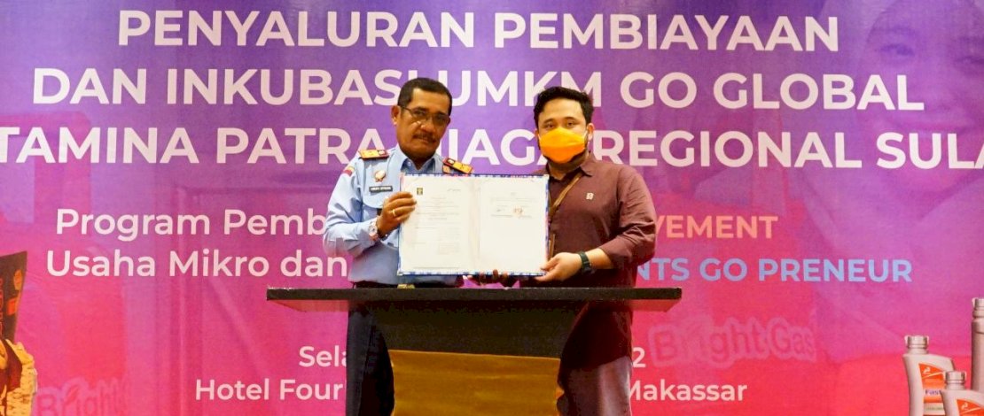 Kemenkumham Sulsel Gandeng Pertamina Dorong Peningkatan Permohonan KI UMKM Kemenkumham Sulsel Gandeng Pertamina Dorong Peningkatan Permohonan KI UMKM