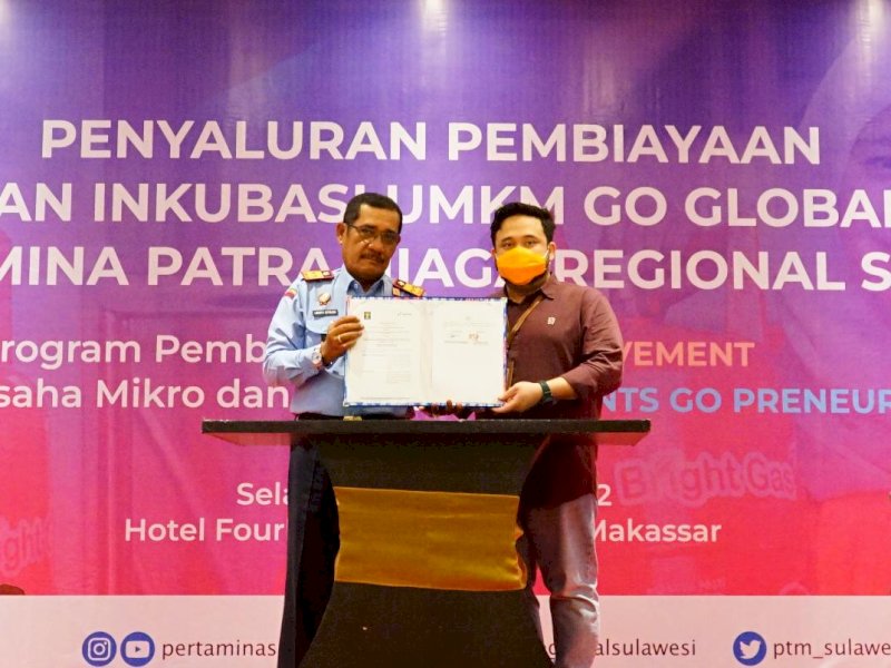 Kemenkumham Sulsel Gandeng Pertamina Dorong Peningkatan Permohonan KI UMKM 