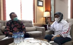 Percepat Sertifikasi Aset Pemkot, Akhmad Namsum Temui Kepala BPN Makassar