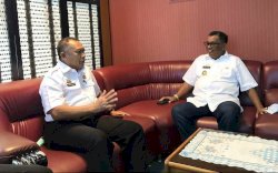 Bahas Fasum Fasos, Akhmad Namsum Terima Kunjungan Wabup Soppeng