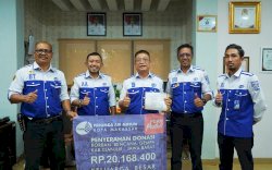 Perumda Air Minum Kota Makassar Kirim Bantuan untuk Korban Gempa Cianjur