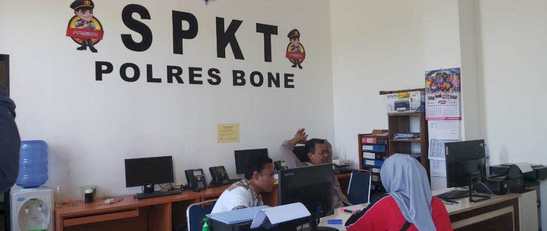 Diduga Alami Penipuan dan Pengancaman Belasan Warga Laporkan Sekdes Desa Muara ke SPKT 