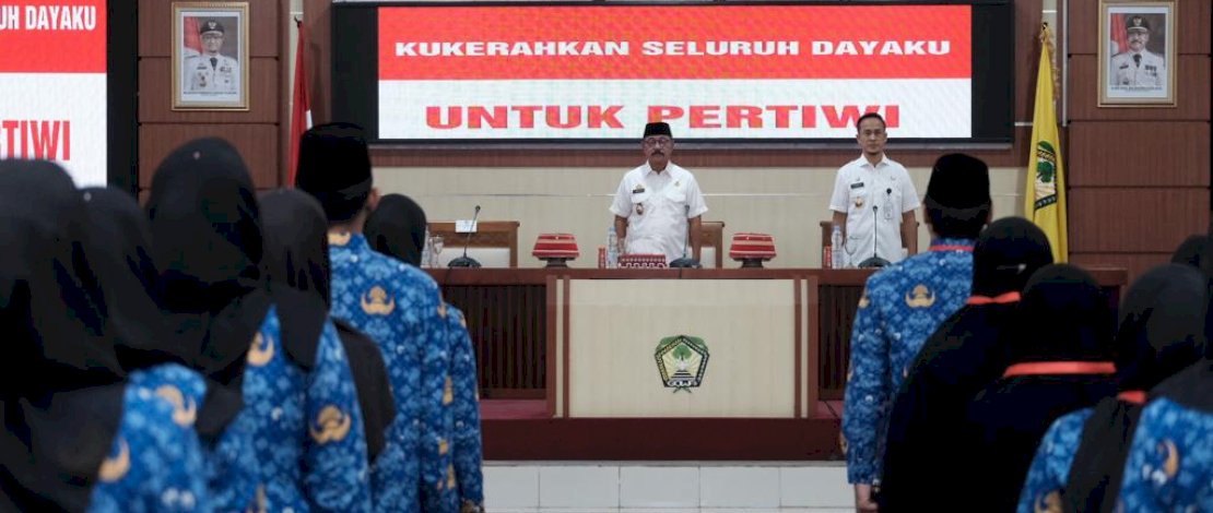 Penutupan Pelatihan Dasar Calon Pegawai Negeri Sipil Lingkup Pemerintah Kabupaten Gowa, di Baruga Karaeng Galesong, Kantor Bupati Gowa, Rabu (7/12/22).
