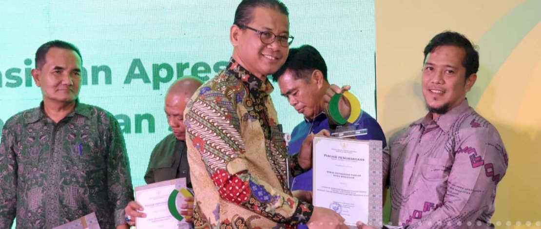 DKP Makassar Raih Penghargaan OKKPD untuk Kali Pertama