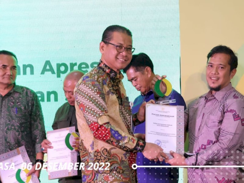 DKP Makassar Raih Penghargaan OKKPD untuk Kali Pertama