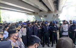 Ribuan Anggota Polri Kawal Aksi Unjuk Rasa Hakordia