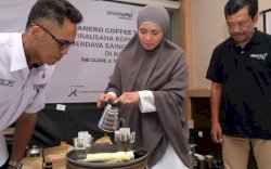 Wakil Bupati Maros Perkenalkan Kopi Mallawa, Puluhan Pelaku Usaha Dilatih Meracik