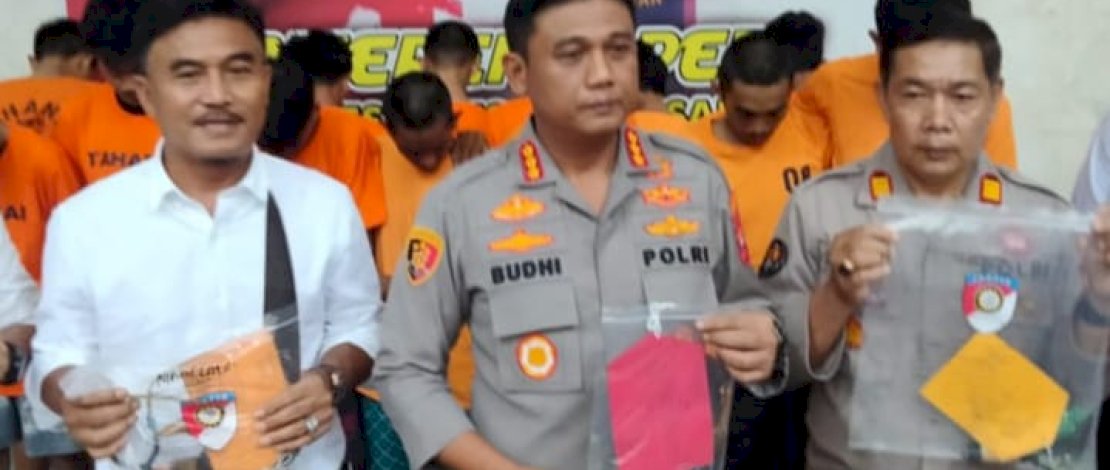 Tidak Main-main, 5 Pelaku Pembusuran di Makassar Ditembak Gegara Lawan Polisi