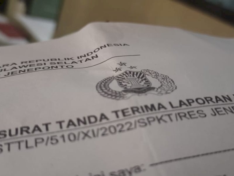 Dikeroyok OTK, Pemuda di Jeneponto Lapor Polisi: Identitas Telah Diketahui