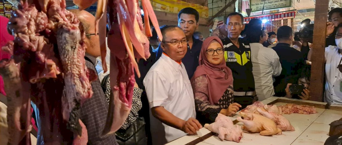 Komisi IV DPR RI melakukan kunjungan kerja ke Pasar Serang, Selasa, 13 Desember 2022.