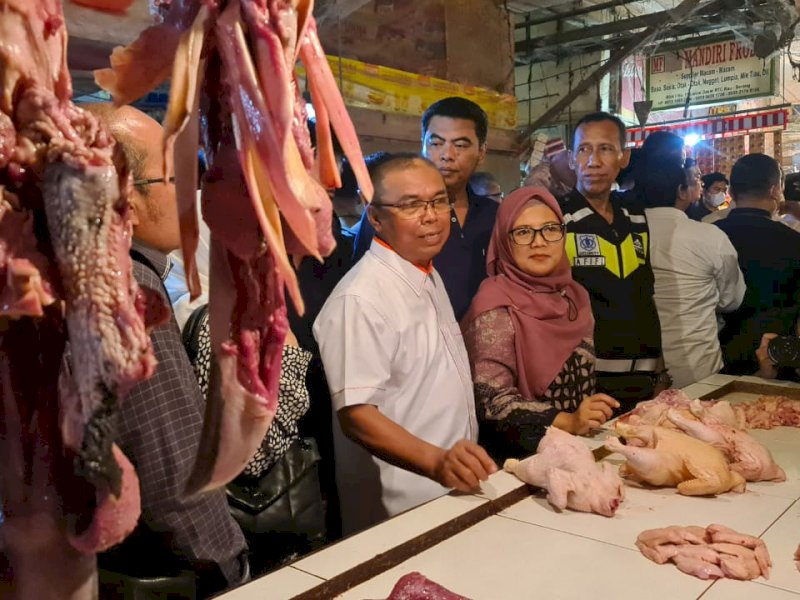 Cek Ketersediaan Pangan, Komisi IV DPR RI Tinjau RMU dan Pasar di Serang
