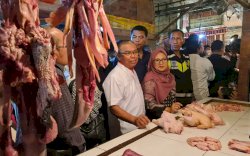 Cek Ketersediaan Pangan, Komisi IV DPR RI Tinjau RMU dan Pasar di Serang