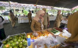 Upaya pengendalian inflasi jelang Natal dan Tahun Baru, DPKP Luwu Utara Gelar Pasar Murah