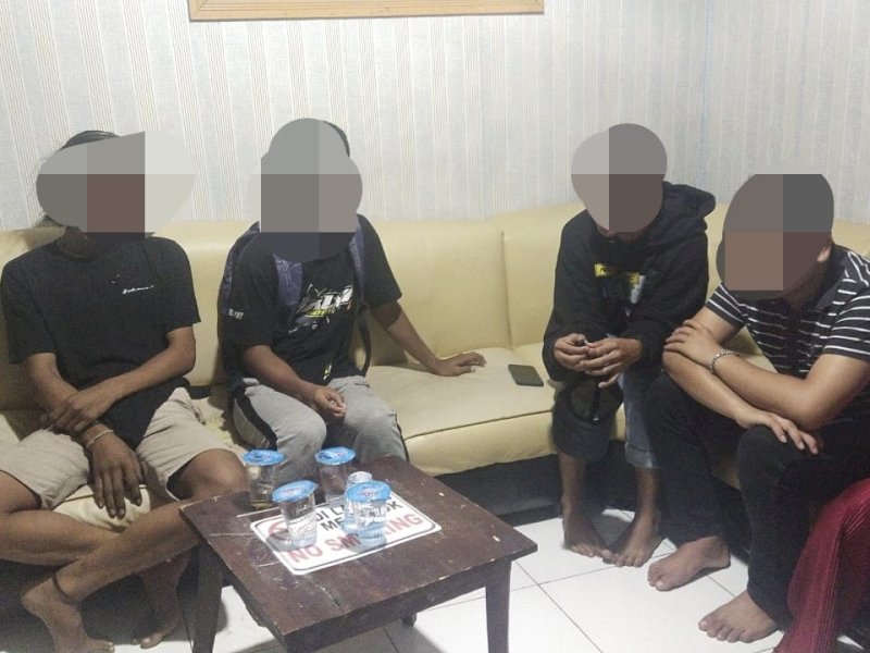 TKP Tak Jauh Dari Kantor Polisi, Empat Pelaku Penganiayaan di Jeneponto Ditangkap