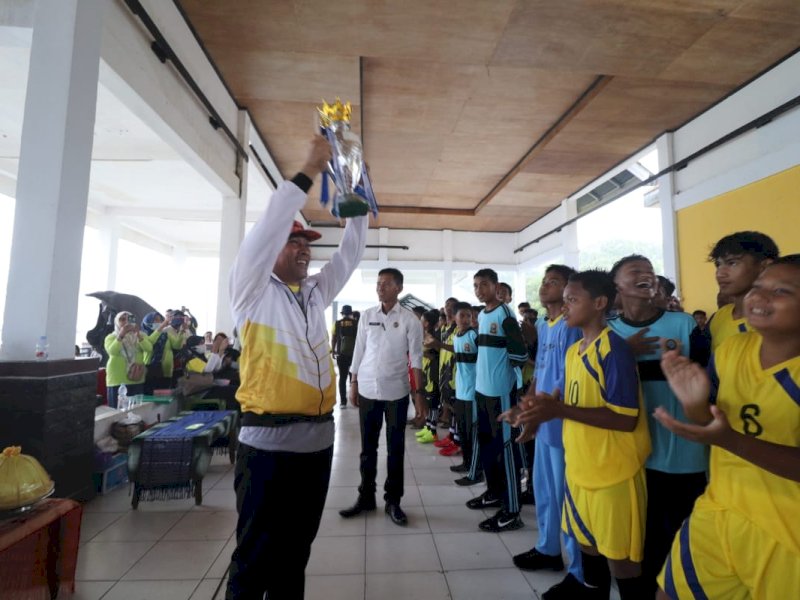 Cari Pesepak Bola Bertalenta, Pemkab Lutra Gelar Kompetisi Olahraga Pelajar 2022 