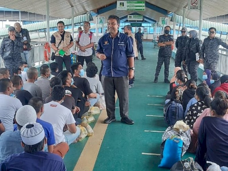 92 WNI Dideportasi dari Malaysia, Terbanyak Sulsel