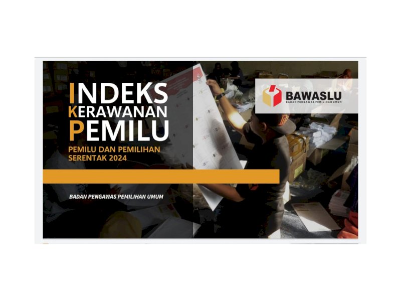 Tiga Daerah di Sulsel Tercatat Memiliki Indeks Kerawanan Pemilu yang Tinggi 