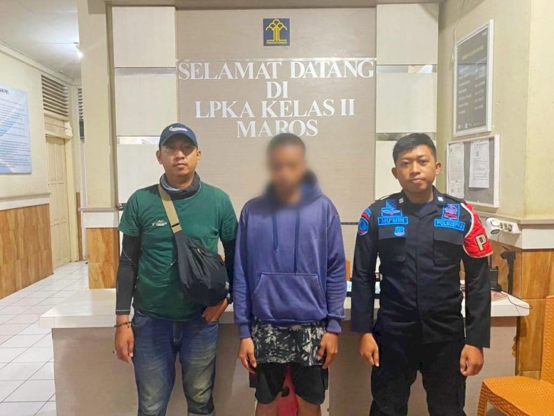 Tiga Tahanan Kabur dari Lapas Maros Ditangkap, Satu Menyerahkan Diri