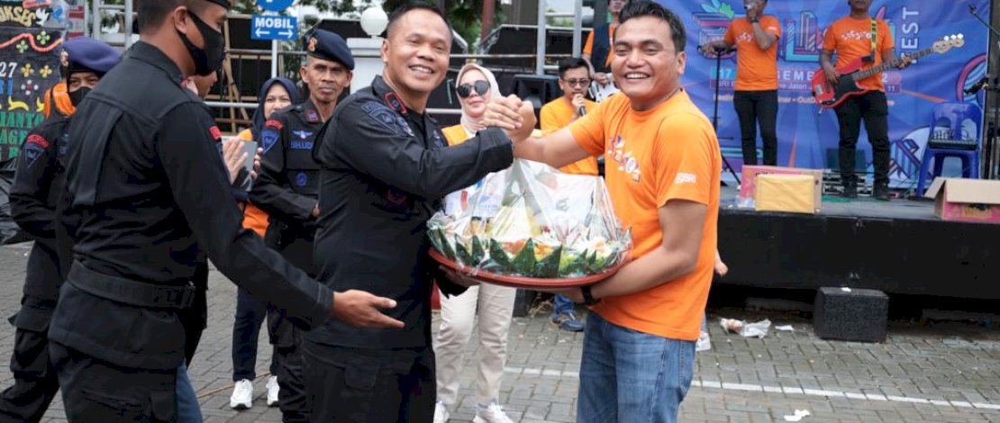 Komandan Batalyon C Pelopor Beri Kejutan di HUT BRI ke-127