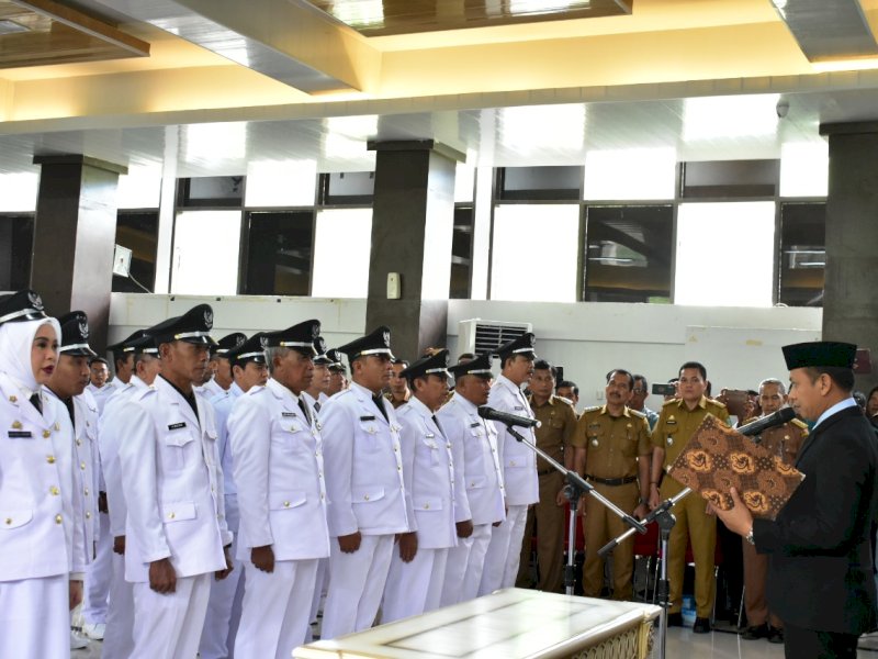 Bupati Takalar Ajak 37 Kades yang Baru Dilantik untuk Berprestasi