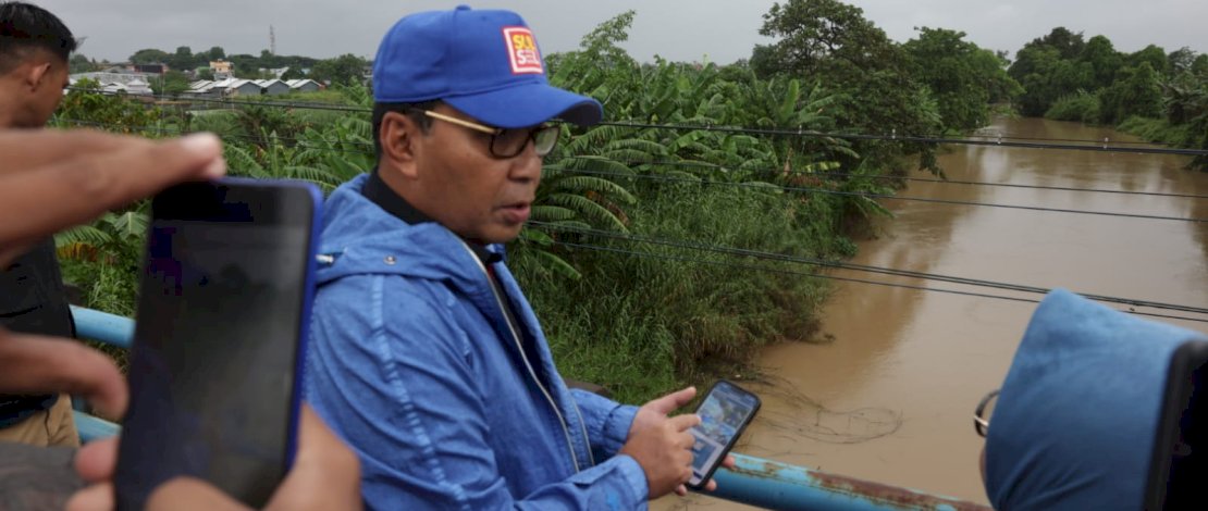 Wali Kota Danny Tinjau Waduk Nipa-nipa, Pastikan Perangkat Daerah Antisipasi Banjir