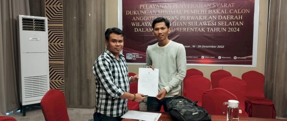 Sudah 33 orang Bakal Calon Senator Ambil Akun Silon di KPU Sulsel
