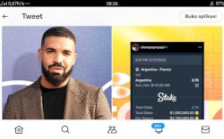 Meski Argentina Menang, 'Kutukan' Kalah Taruhan Masih Abadi untuk Drake