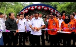 Syamsari Kitta Resmikan Jembatan Pangkarode dan Bontomanai