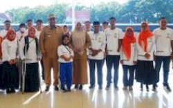 Bupati Maros HAS Chaidir Syam Memimpin Apel Rutin di Lingkup Pemkab Maros