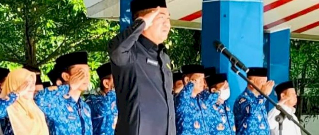 Jadi Inspektur Upacara Hari Bela Negara, Ketua DPRD Maros Ingatkan ASN Agar Terus Maksimalkan Pelayanan