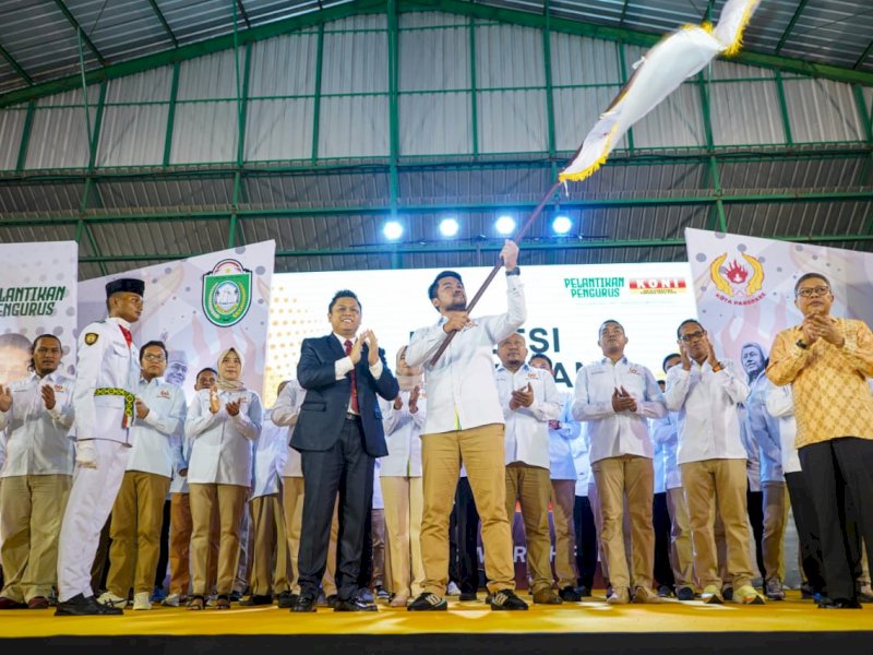 Resmi Dilantik, Ketua KONI Parepare Zulham Arief Siap Jadikan Parapare Industri Olahraga Terdepan di Sulsel