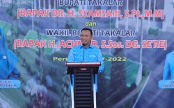 Serahkan Kunci Mobil dan Rujab, Syamsari Minta Masyarakat Takalar Dukung Penjabat Bupati Terpilih