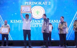 Kualitas Pelayanan Publik Tinggi, Kementan Raih Penghargaan Dari Ombudsman RI